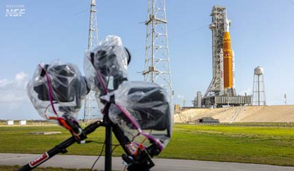 Ракета SLS місії Artemis-2 на стартовому майданчику